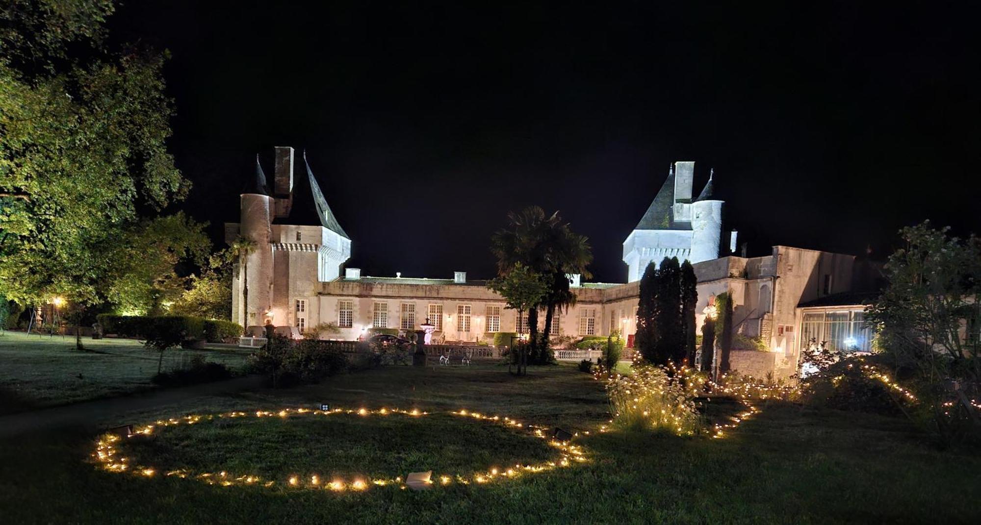 Chateau De Mornay Saint-Pierre-de-l'Isle Exterior foto
